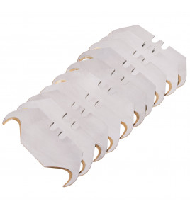 Draper Expert Two Notch Hooked Trimming Knife Blades (Pack of 10)