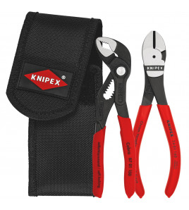 KNIPEX 00 20 72 V02 Mini Pliers Set In Belt Tool Pouch
