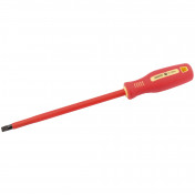 Fully Insulated Plain Slot Screwdriver, 8 x 200mm (Sold Loose)