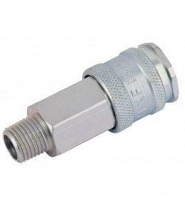 1/4 BSP Parallel Euro Coupling Male Thread (Sold Loose)