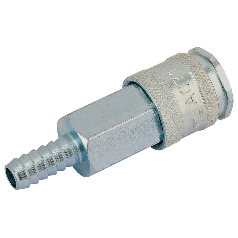 Euro Coupling Hose Tailpiece, 8mm (Sold Loose)