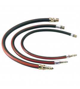 Air Line Whip Hose, 600mm, 1/4 BSP