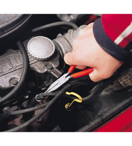 Knipex 38 91 200 200mm Mechanics Plier with 45° Grabber Jaws