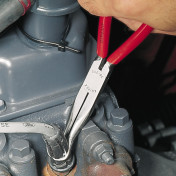 Knipex 38 91 200 200mm Mechanics Plier with 45° Grabber Jaws