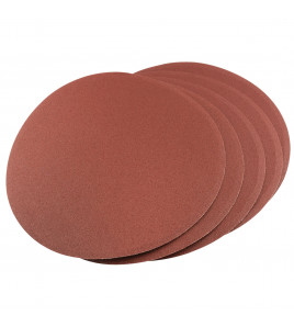 Self-Adhesive Aluminium Oxide Sanding Discs, 200mm, 100 Grit (Pack of 5)