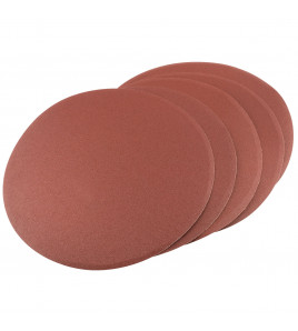Self-Adhesive Aluminium Oxide Sanding Discs, 200mm, 120 Grit (Pack of 5) - Discontinued