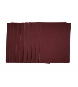 1/4 Sanding Sheets, 115 x 150mm, 120 Grit (Pack of 10)