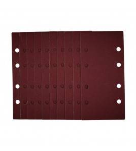 1/3 Sanding Sheets with Hook and Loop, 93 x 190mm, 120 Grit (Pack of 10)