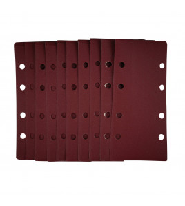 1/3 Sanding Sheets with Hook and Loop, 93 x 190mm, 240 Grit (Pack of 10)