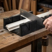 Mega Mitre Box , 45&deg;, 60&deg; & 90&deg;, 325 x 180 x 60mm