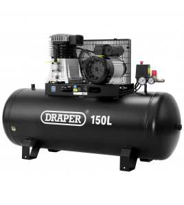 230V 150L Stationary Belt-Driven Air Compressor, 2.2kW/3HP