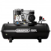 230V 150L Stationary Belt-Driven Air Compressor, 2.2kW/3HP