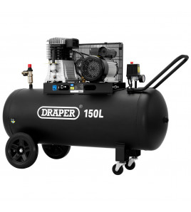 150L Belt-Driven Air Compressor, 2.2kW/3hp