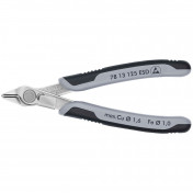 KNIPEX 78 13 125 Electronic Super Knips® with multi-component grips, 125mm