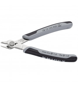 KNIPEX 78 13 125 Electronic Super Knips® with multi-component grips, 125mm