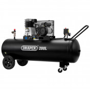 200L Belt-Driven Air Compressor, 2.2kW/3hp 