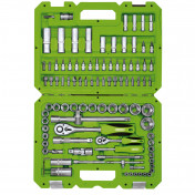 Metric Socket Set, 1/4” and 1/2” Sq. Dr. (100 Piece)