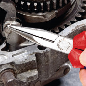 KNIPEX 25 01 160 SB Snipe Nose Side Cutting Pliers, 160mm