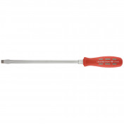 Plain Slot Flared Tip Long Pattern Mechanics Screwdriver, 9.5 x 250mm
