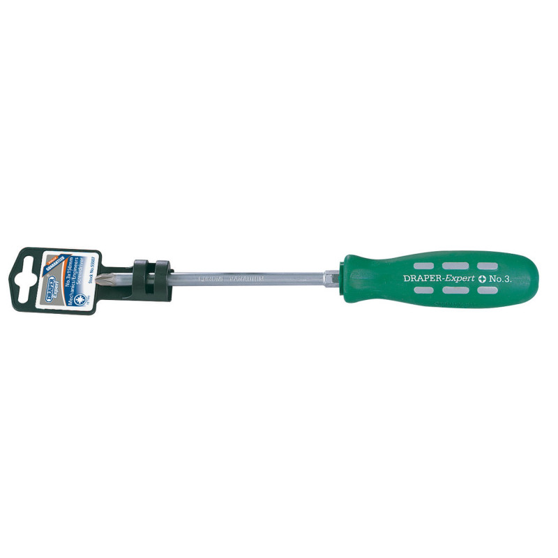 Draper Expert PZ Type Mechanics Screwdriver, No.3 x 150mm