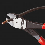 KNIPEX 74 01 160 SB High Leverage Diagonal Cutter, 160mm