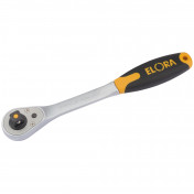 Elora Quick Release Soft Grip Reversible Ratchet, 1/2 Sq. Dr., 270mm