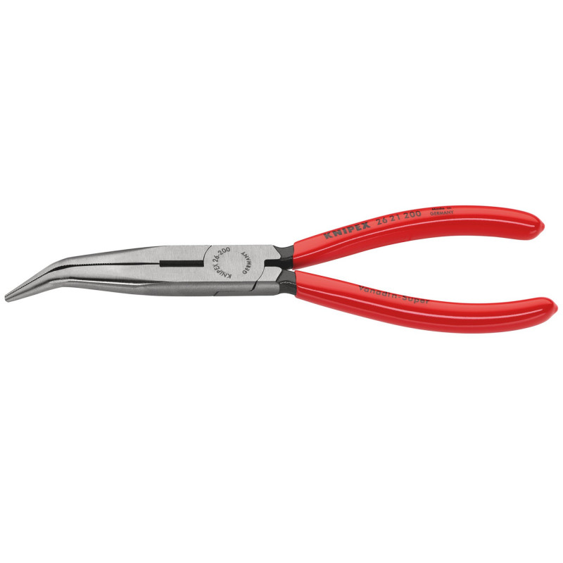 KNIPEX 26 21 200 SB Snipe Nose Side Cutting Pliers, 200mm
