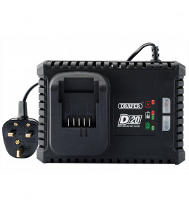D20 20V Li-ion Fast Battery Charger, 4A