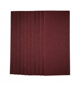 1/2 Sanding Sheets, 115 x 280mm, 40 Grit (Pack of 10)