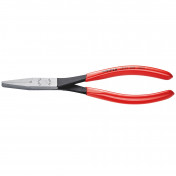 KNIPEX 28 01 200 Long Reach Needle Nose Pliers plastic coated black atramentized, 200mm