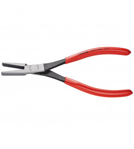 KNIPEX 28 01 200 Long Reach Needle Nose Pliers plastic coated black atramentized, 200mm