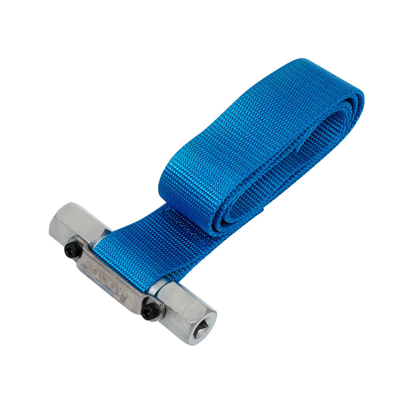 Oil Filter Strap Wrench, 3/8 and 1/2 Sq. Dr.