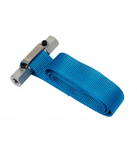 Oil Filter Strap Wrench, 3/8 and 1/2 Sq. Dr.