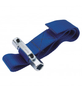 Oil Filter Strap Wrench, 3/8 and 1/2 Sq. Dr.,
