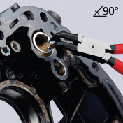 KNIPEX 44 21 J21 SBE Circlip Pliers, 170mm