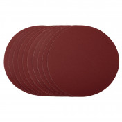 Sanding Discs, 180mm, Hook & Loop, 240 Grit, (Pack of 10)