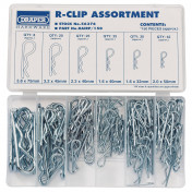 R-Clip Assortment (150 Piece)
