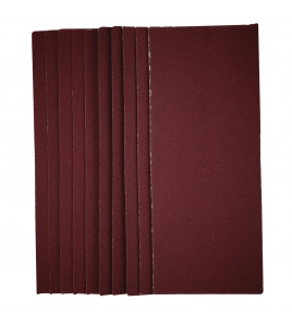 1/2 Sanding Sheets, 115 x 280mm, 120 Grit (Pack of 10)