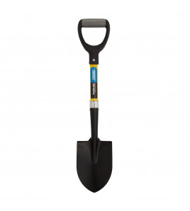 Round Point Mini Builders Shovel with Fibreglass Shaft