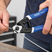 Draper Expert Wire Rope/Spring Wire Cutter, 190mm
