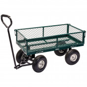 Steel Mesh Garden Trolley Cart, 200kg