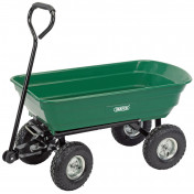 Garden Tipping Trolley Cart, 75L