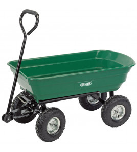 Garden Tipping Trolley Cart, 75L