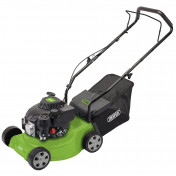 Composite Deck Petrol Lawn Mower, 390mm, 132cc/3.3HP