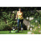 Composite Deck Petrol Lawn Mower, 390mm, 132cc/3.3HP