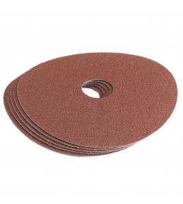 Aluminium Oxide Sanding Disc, 115mm, 60 Grit (Pack of 5)