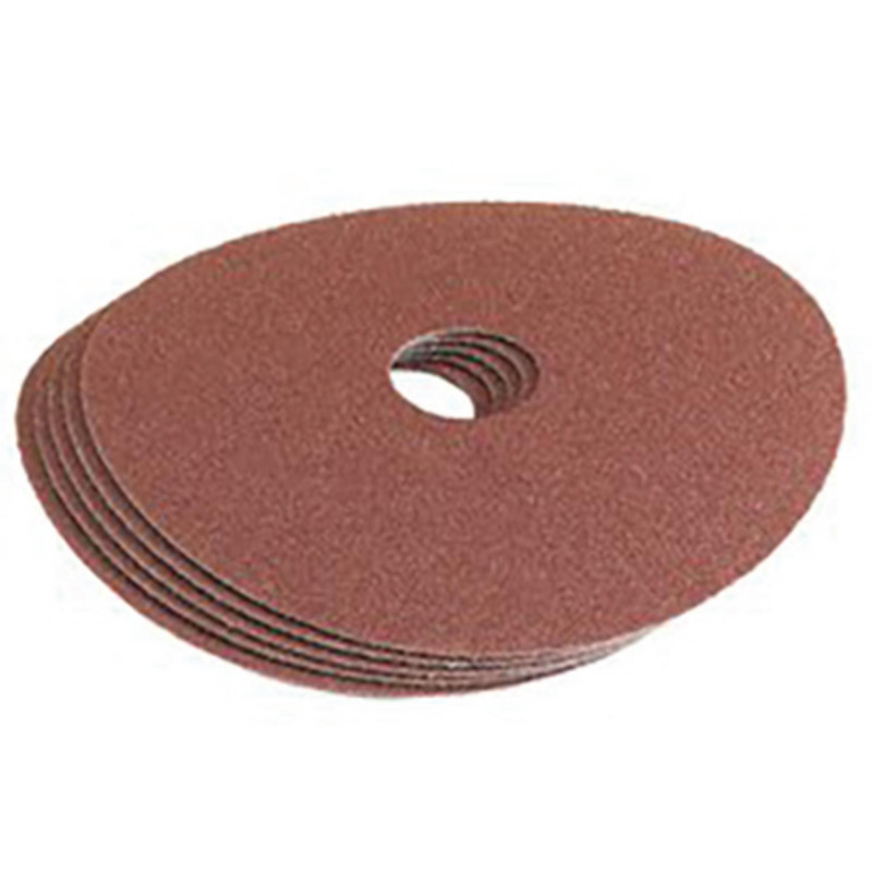 Aluminium Oxide Sanding Disc, 115mm, 80 Grit (Pack of 5)