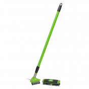 Paving Brush Set with Twin Heads and Telescopic Handle