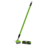 Paving Brush Set with Twin Heads and Telescopic Handle
