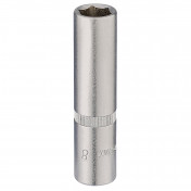 Elora Deep Socket, 1/4 Sq. Dr., 8mm